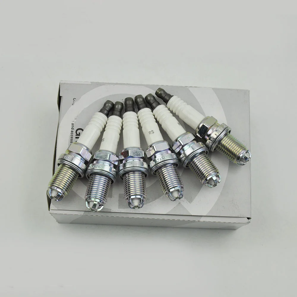 

Для 6 шт. Новинка 12120037607 BKR6EQUP пластиковая Свеча зажигания для BMW E46 E39 E83 E36 E63 E53 M54 M62 Z3 320 528 E38 E65 E34 BKR6EQUP