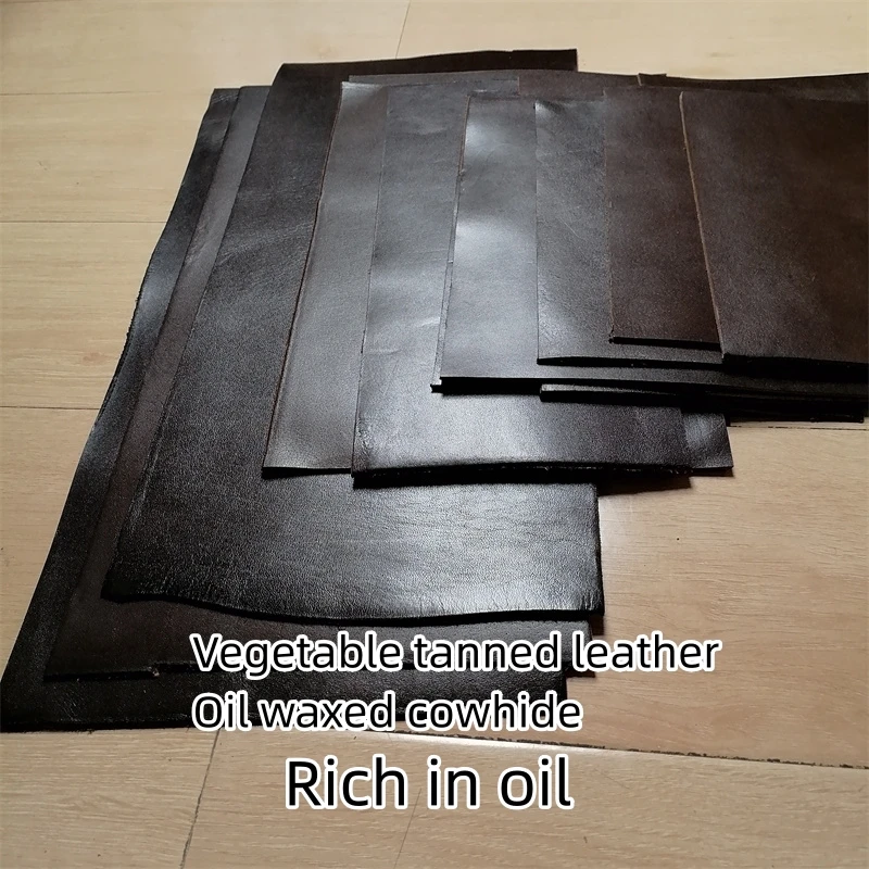 2 1/2 мм темно-коричневая Вощеная воловья кожа растительного дубления. Первый слой