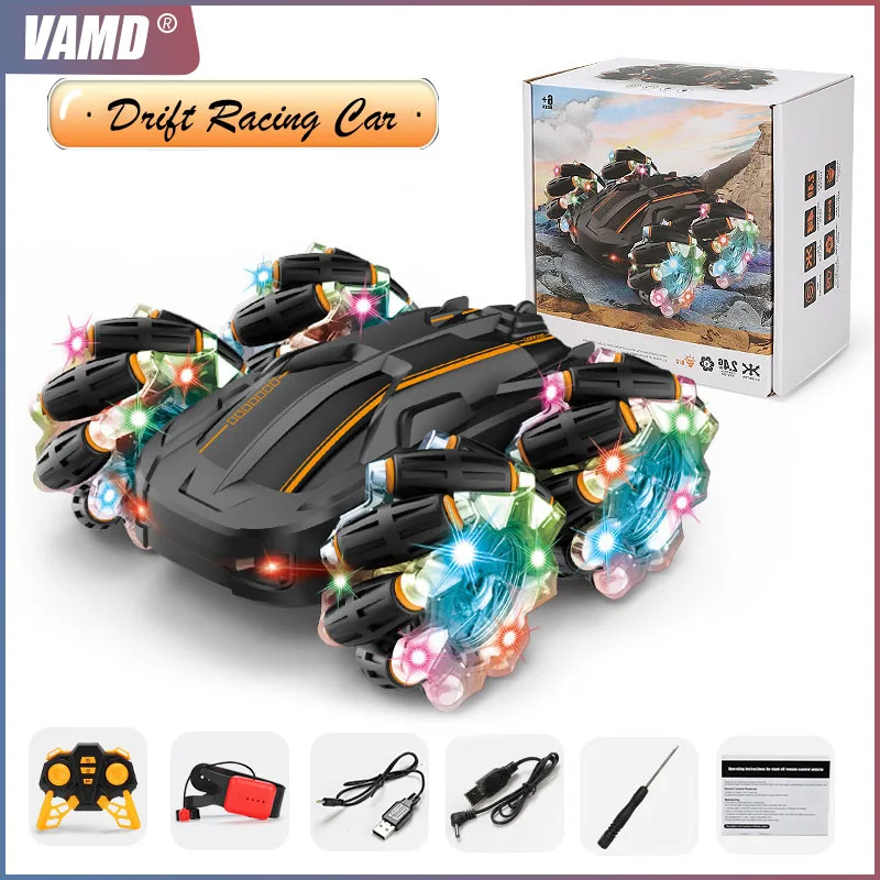

Скоростной гоночный Дрифт, двусторонний автомобиль с дистанционным управлением, с зарядкой
