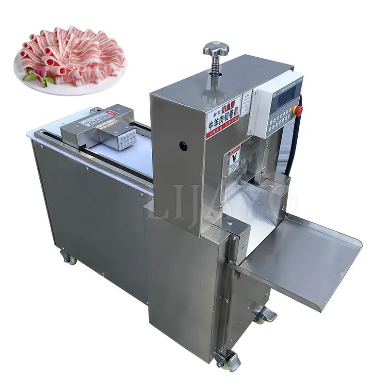 Электрический мясной рулет из говядины машина для резки замороженного мяса