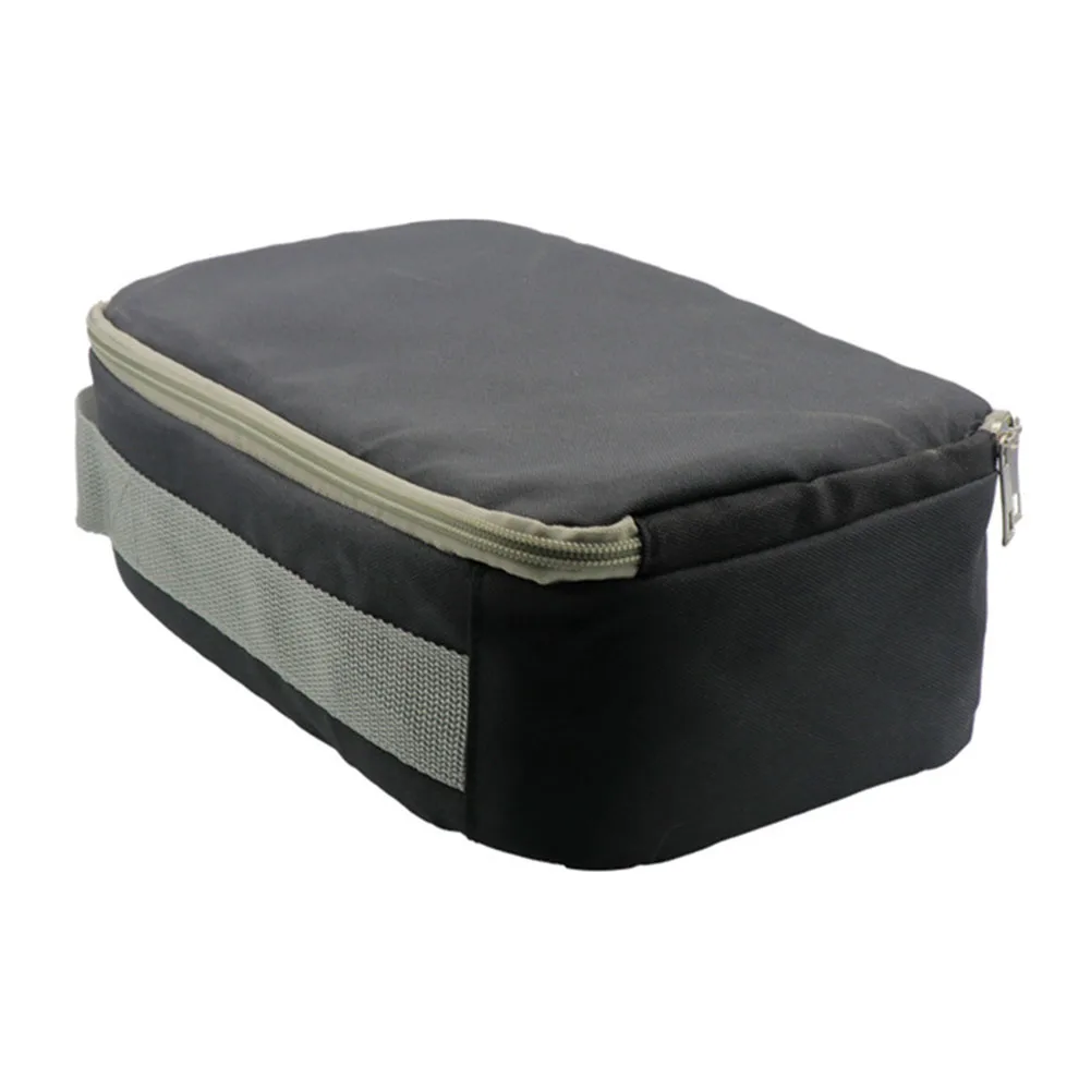 

Convenient Tableware Bag for Camping Enthusiasts, Removable Internal Compartments, 600D Oxford Cloth, Black Gray