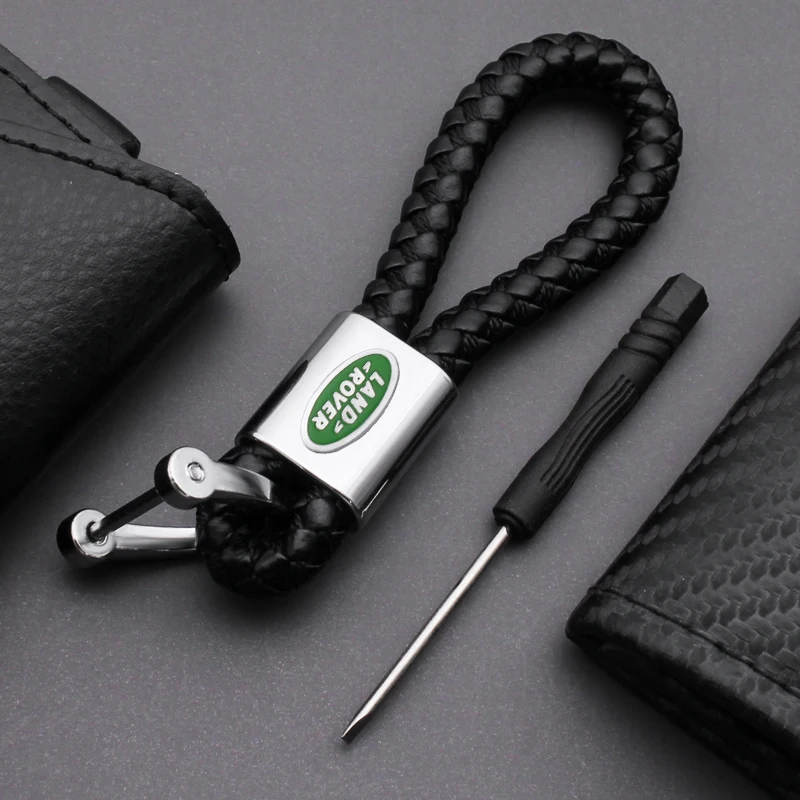 

Car Metal Styling Keychain KeyRing Key Chain Ring Accessories For Land Rover Discovery 2 3 4 5 Freelander Range l320 l405 lr3 n2