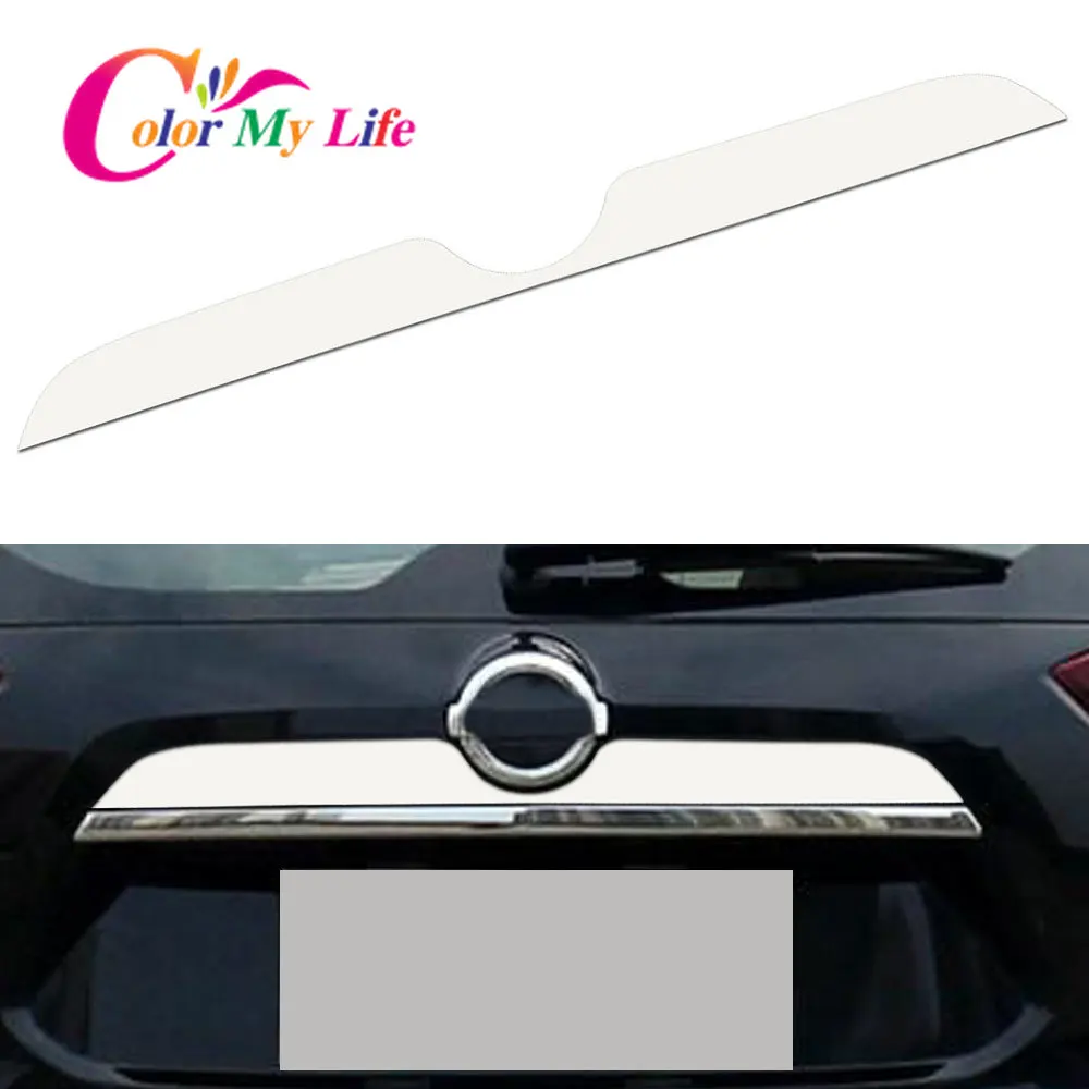 

Color My Life Rear Trunk Tailgate Door Lid Cover Trim Handle Molding for Nissan X-Trail Xtrail Rogue T32 2014 - 2020 Accessories