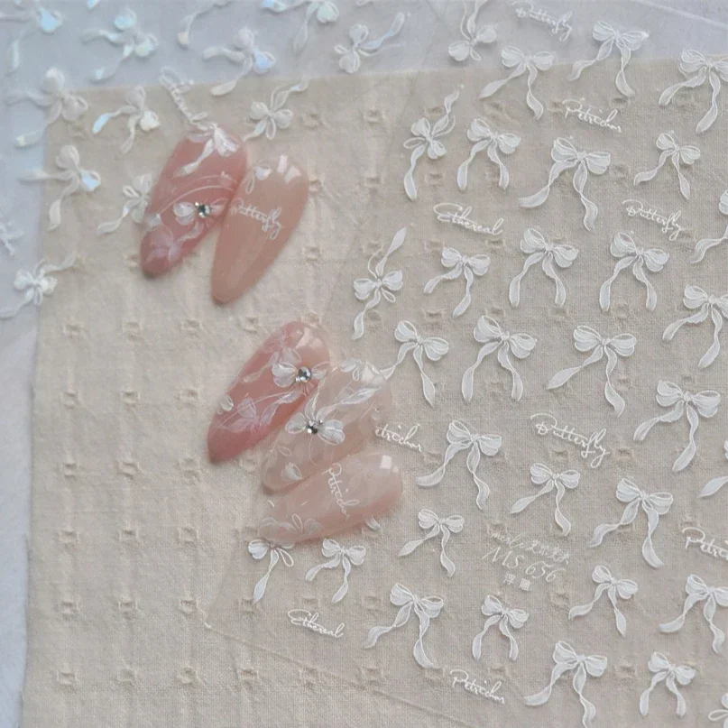 Красочная нежная лазерная лента с кристаллами блестящий бант жемчуг кролик