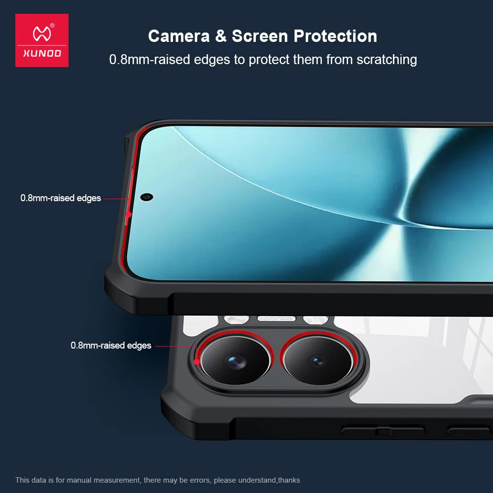 Фото ‌ Магнитный чехол-держатель Xundd для POCO X8 Pro X8 Pro Max - 360° °   Подставка Spin Stand с воздушной подушкой, защитой от ударов и защитой объектива Funda №3