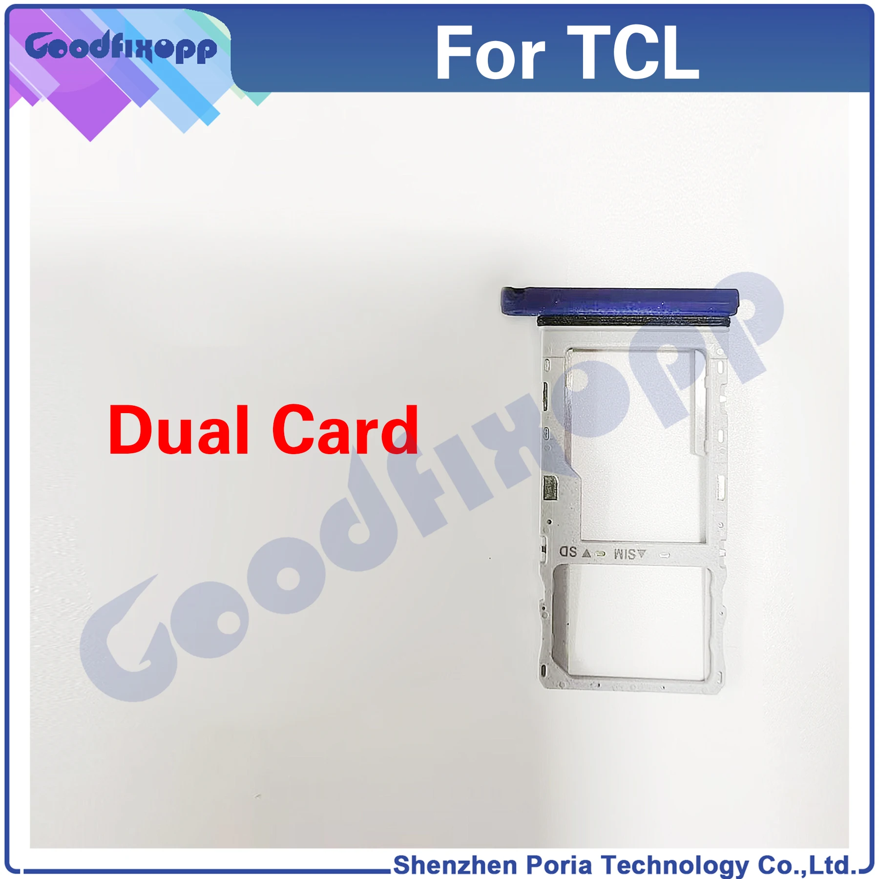 Для TCL Tab 10S 9080 9080A 9081 9081X Держатель слота для лотка SIM-карты Адаптер Гнездо Детали SIM