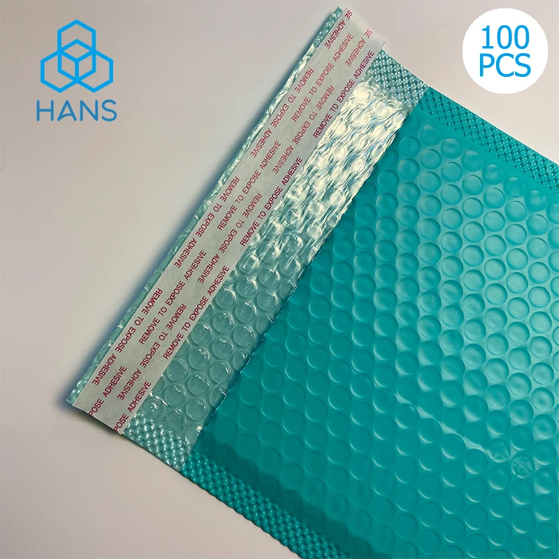 Bubble Mailer  Mailing Envelopes Padded Teal Self Seal Waterproof Poly Bubble Mailers Padded Envelopes Pack of 100
