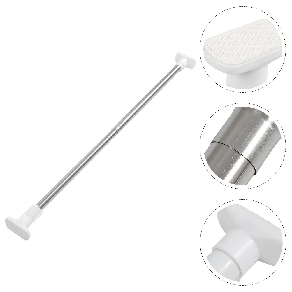 

Rod Curtain Pole Rods Closet Telescopic Tension Wardrobe Hanger Clothingdrilling Clothes Drying Shower Adjustable Extendable