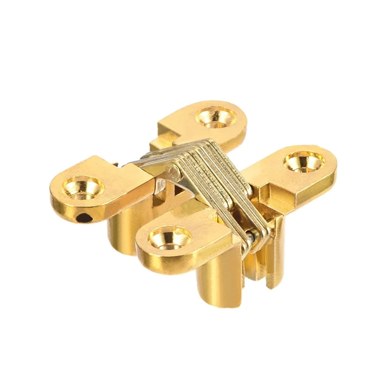 

Cross Concealed Invisible Wooden Doors soss Hinges 43mm * 32mm * 23mm 10pcs