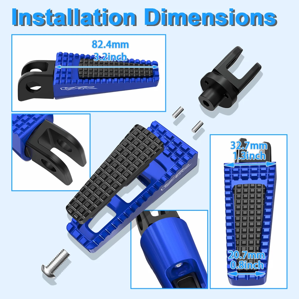 Регулируемые передние и задние подножки для мотоцикла педаль Honda VFR800 F 2014-2017 2018 2019