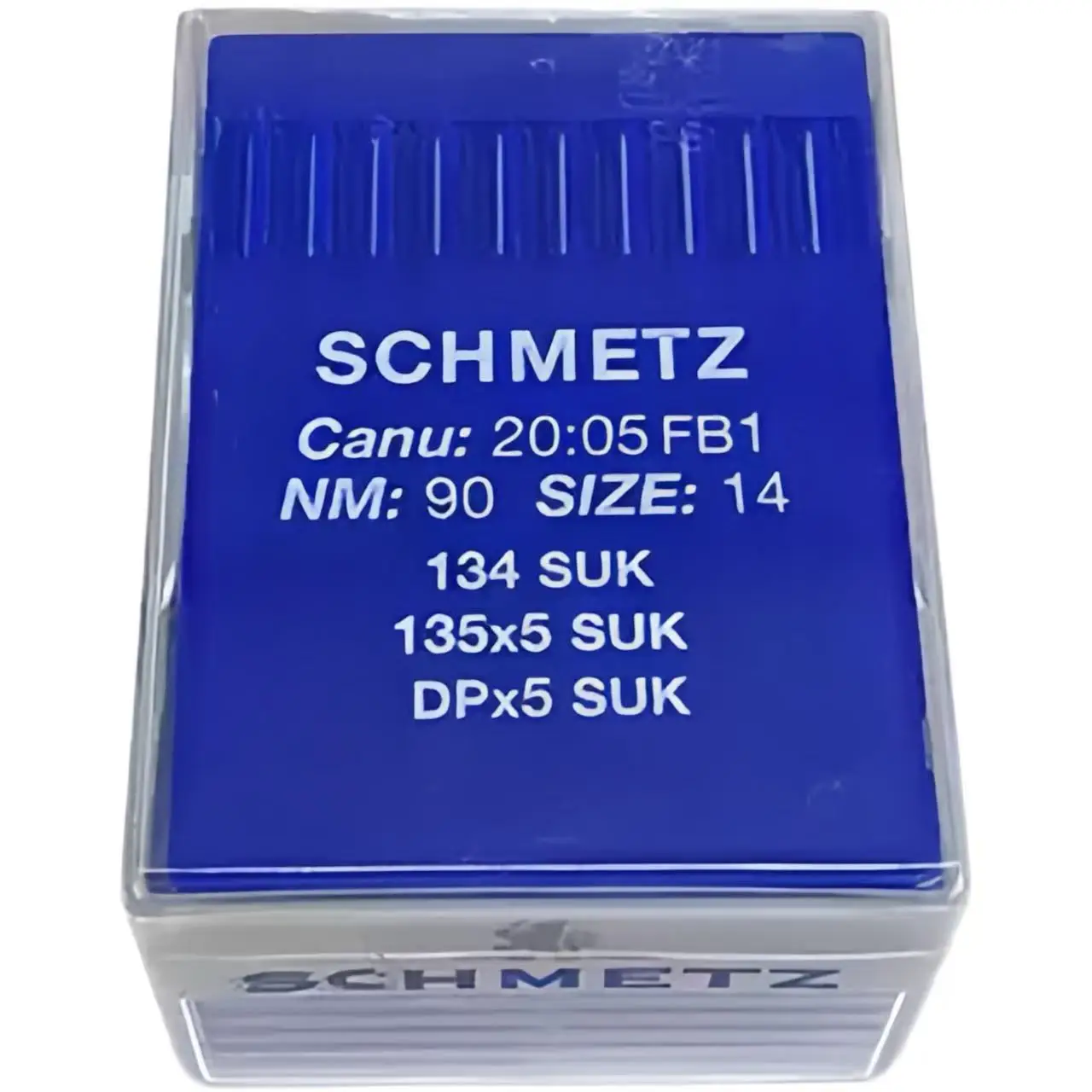 Фото 100 шт. игл для швейных машин DPX5 SUK SCHMETZ для промышленных двухигольных швейных машин CANU: 20:05 FB1 DP*5 135X5 134 SUK №2