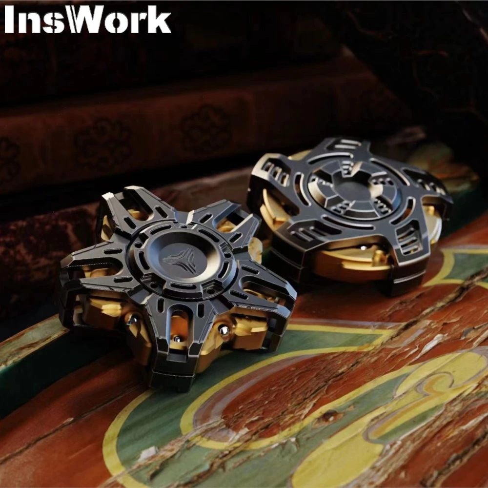 Металлическая связь для комнаты гироскоп пальцев EDC механические игрушки снятия