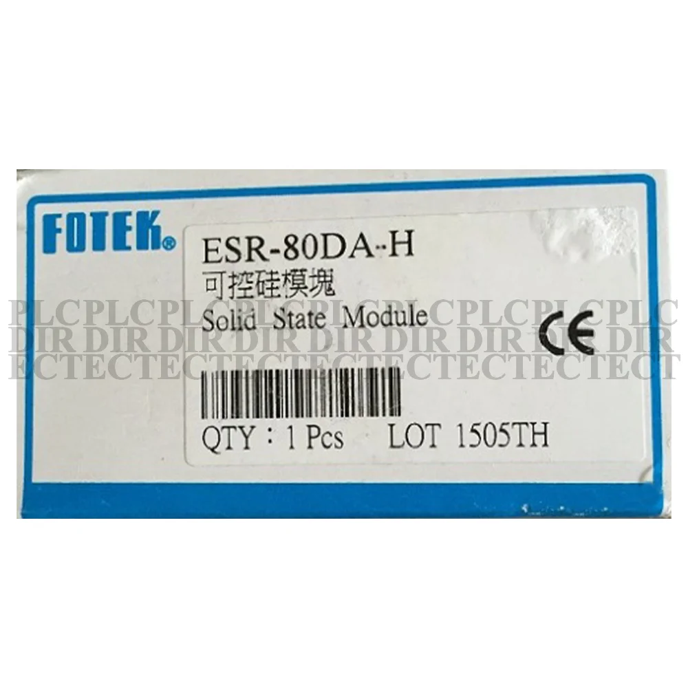 

Новое твердотельное реле Fotek 'ESR-80DA-H