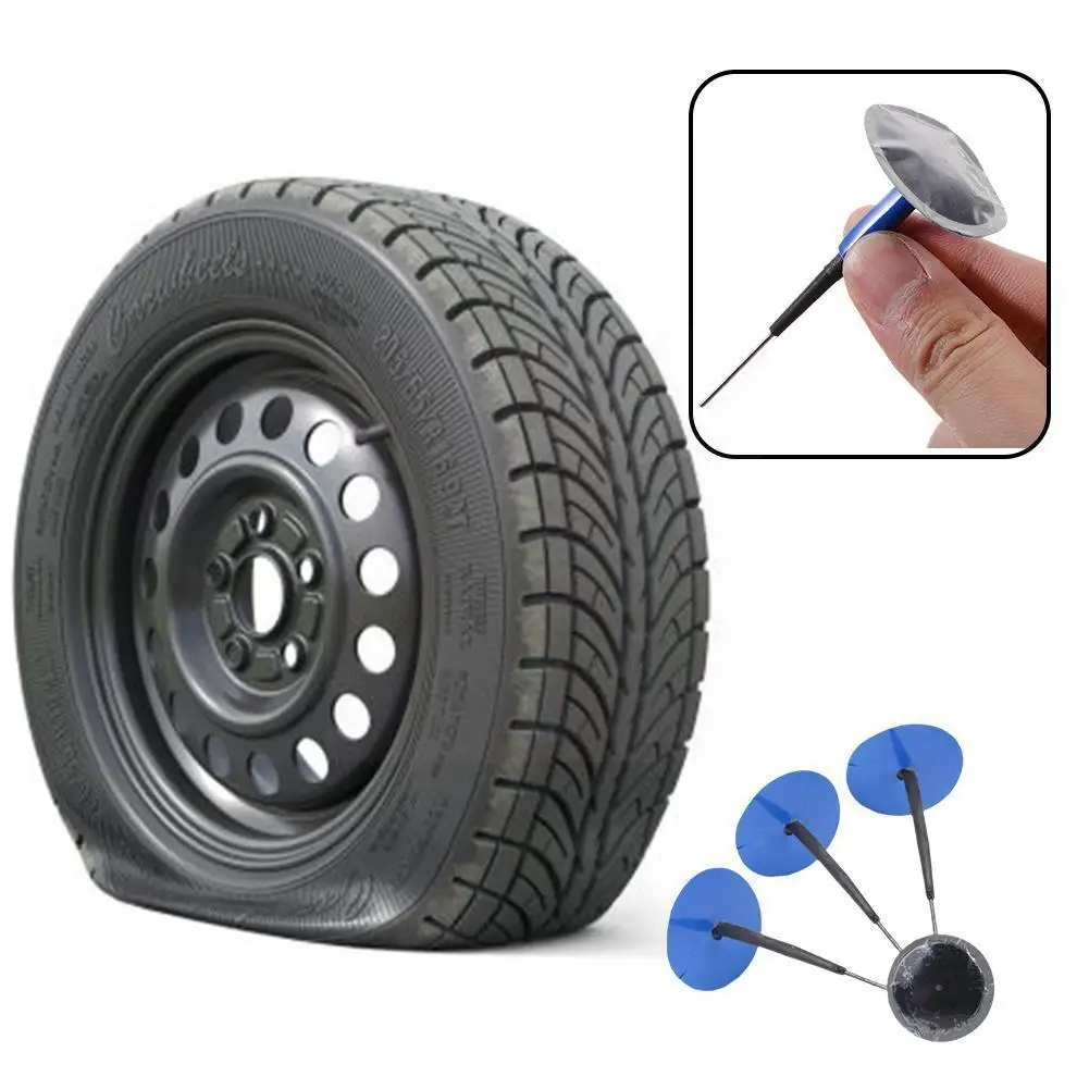 

5 Pcs/lot Steel Needle Car Tire Cold Film Mushroom Accessories Car Film Parts Wheel Nail Repair Repair X9u3
