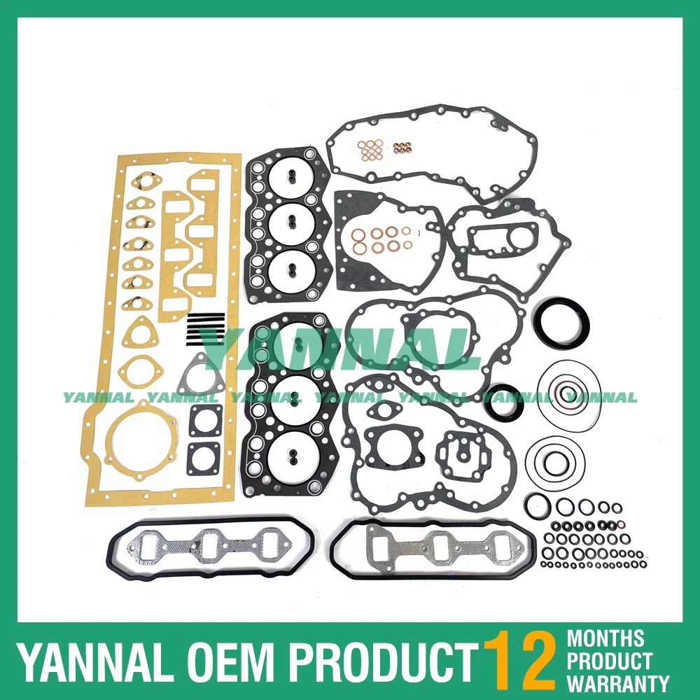 Полный комплект прокладок для Mitsubishi S6E2 запасные части двигателя