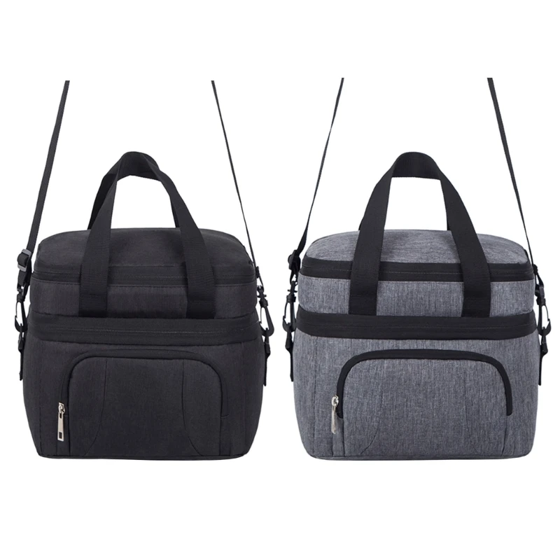 

Portable Lunch Hand Bag Food Thermal Box Waterproof Cooler with Shoulder Strap
