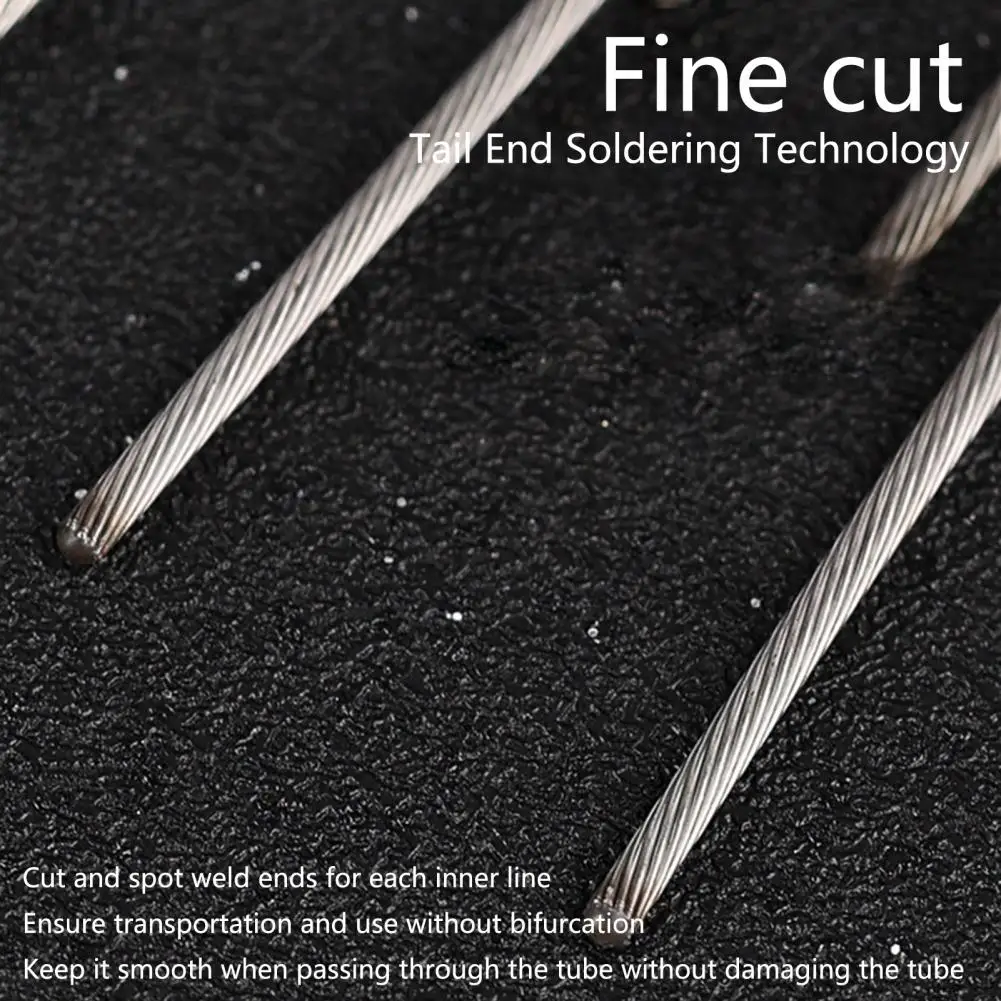 

Длительный срок службы, прочный практичный велосипедный трос переключения, Тормозная Линия из оцинкованной стали, простая установка для го...