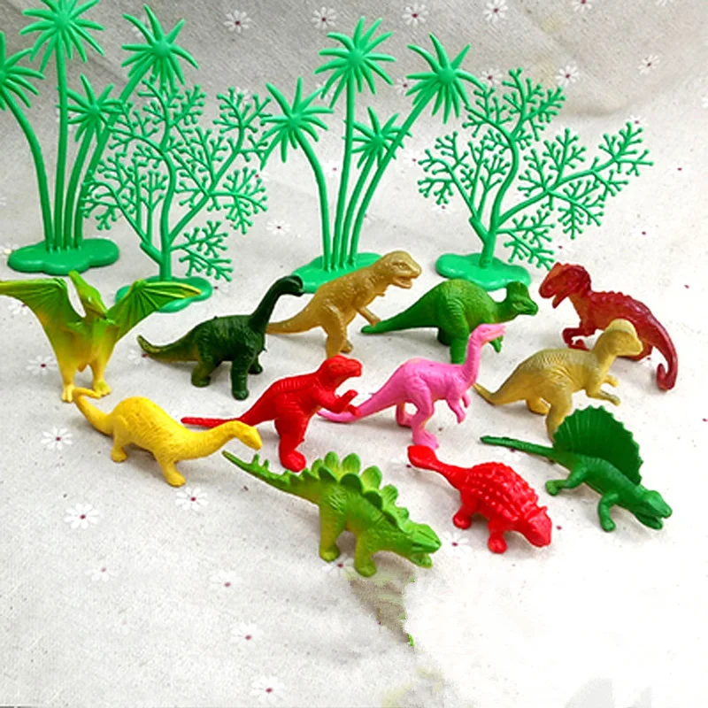 

16 Pcs/set DIY Jungle Dinosaur Cake Decoration Creative Cake Baking Decoration Household Birthday Party Supplies Children Gifts