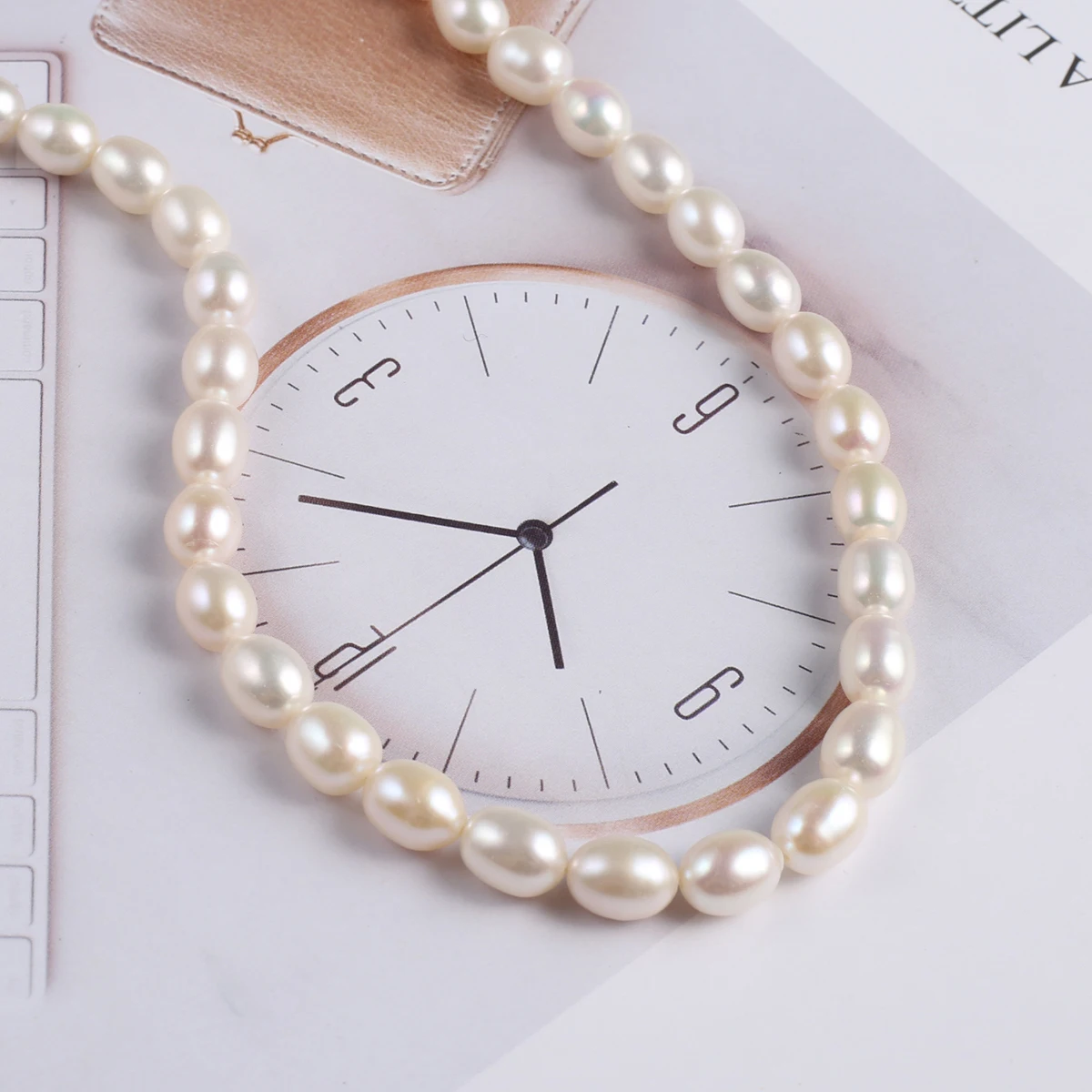 4/5/6mm Natural Elegant Pearl Beads AAA Loose Spacer Pearl Bead for Jewelry Making Diy Women Necklace Bracelet Crafts