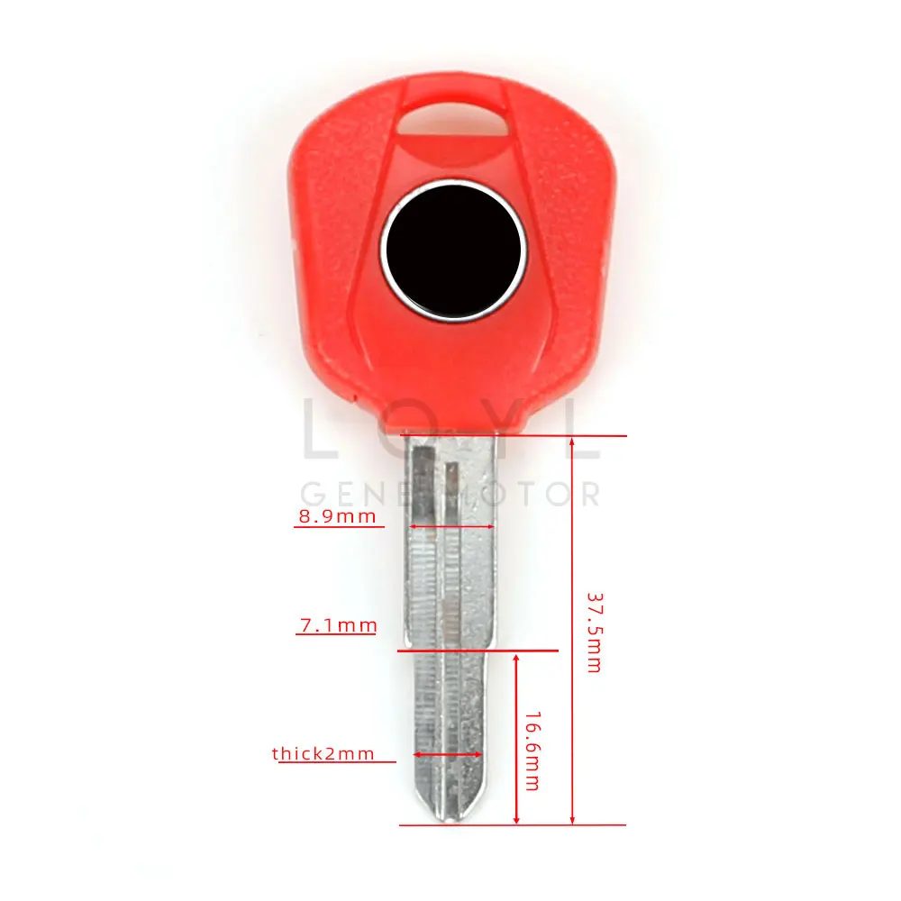 60 шт. необрезанные пустые ключи для мотоцикла сменные HONDA 36 9 мм MC19 MC22 MC21 MC28 NC23 NC29 NC30