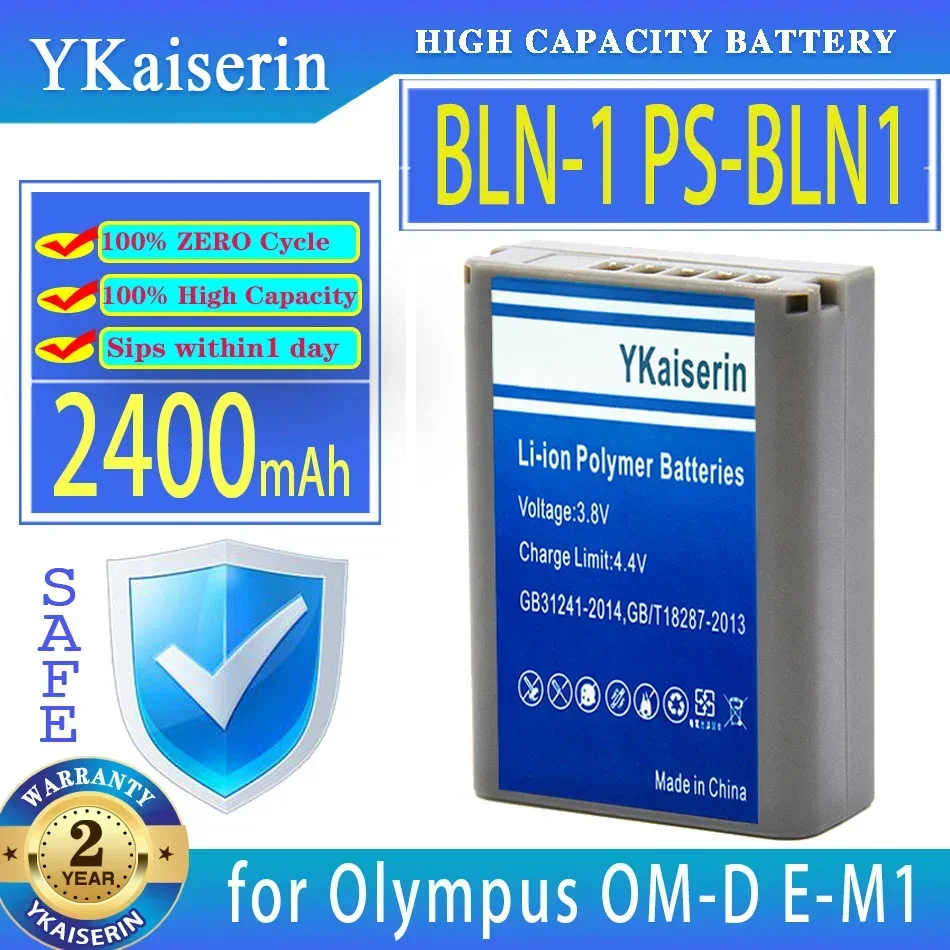 Аккумулятор для камеры Olympus OM-D E-M1 Pen F E-M5 PEN E-P5 BLN-1 PS-BLN1