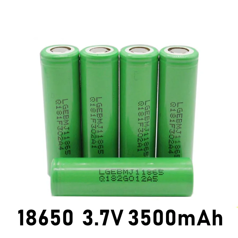 18650 Rechargeable Battery 3.7v 18650 3500mah Capacity li-ion Rechargeable Battery For Flashlight Torch Battery