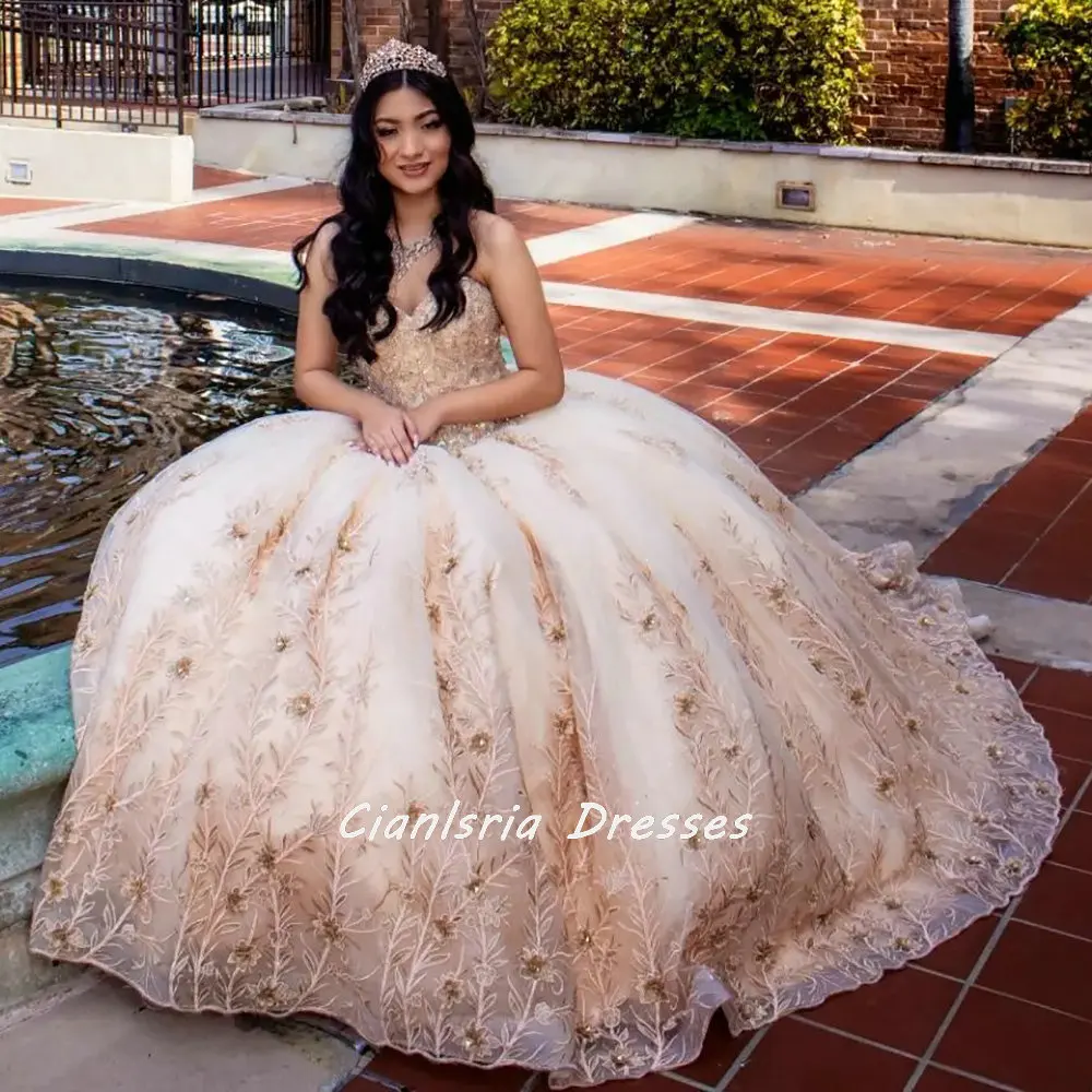 

Женское вечернее платье без бретелек, с 3D цветочной аппликацией