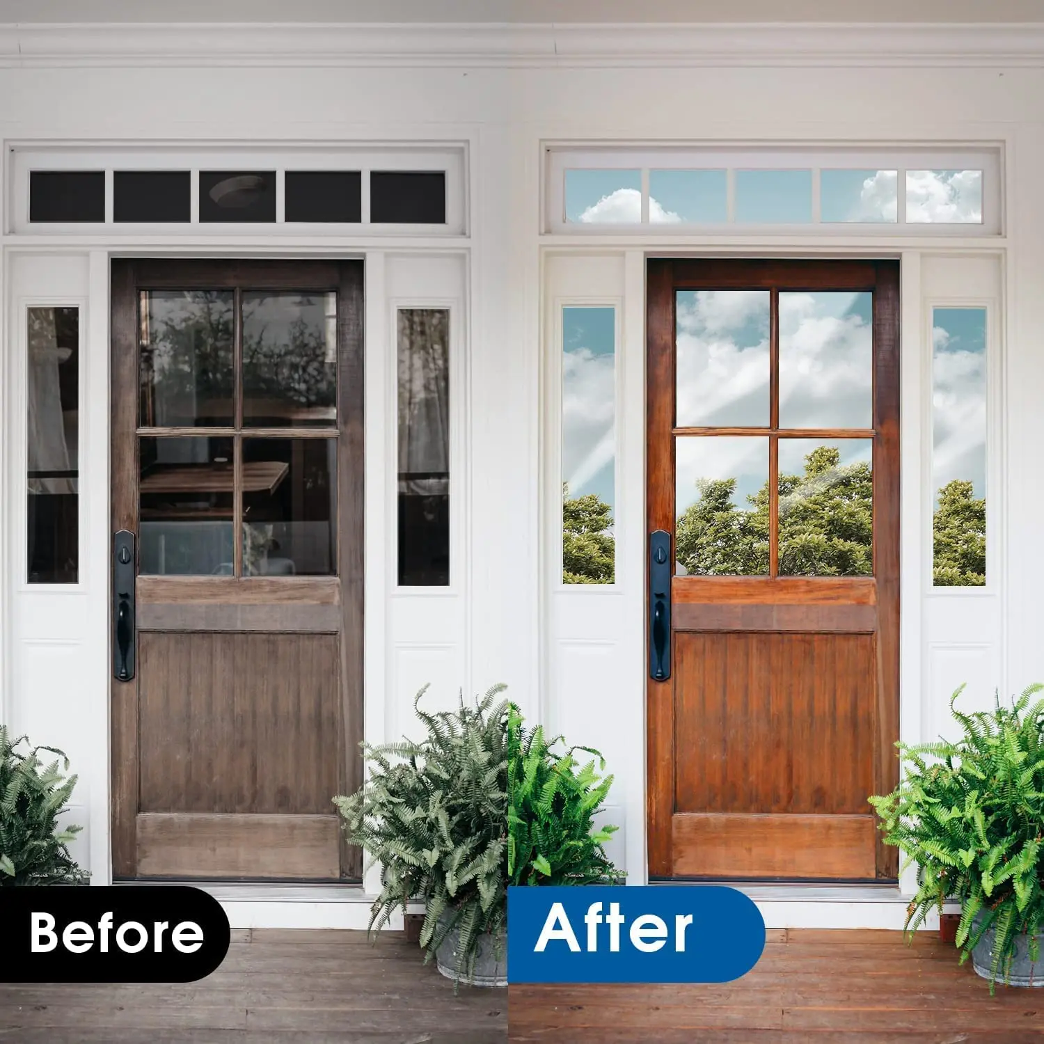 

Пленка для защиты окон, Солнцезащитная зеркальная отражающая тонировка, односторонняя, контроль тепла, виниловые наклейки для окон с защитой от УФ-излучения для дома и офиса