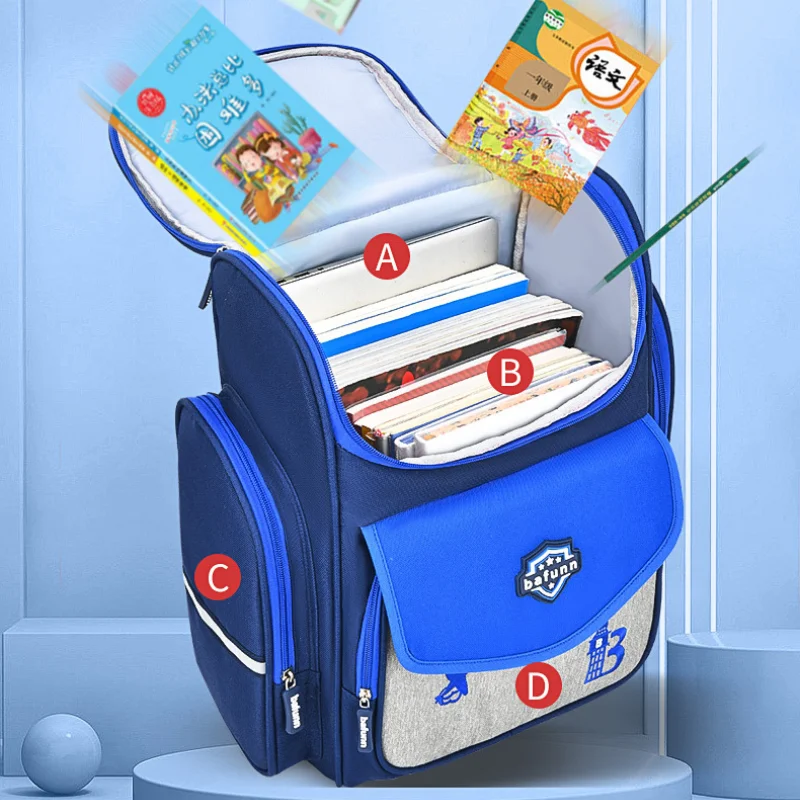 waterproof Children School Bags Girls boys Primary school backpack Orthopedic Backpack schoolbag kids book bag Mochila Infantil