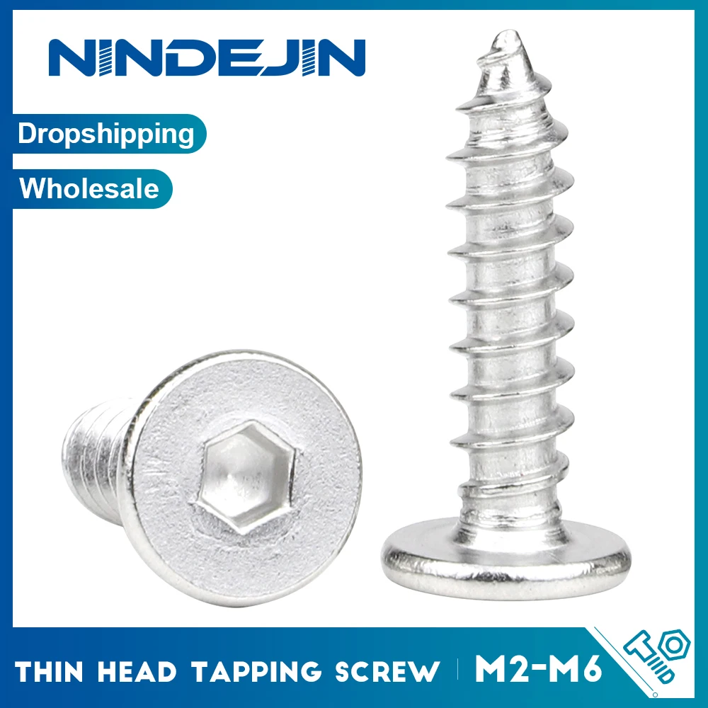 

Саморезы NINDEJIN из нержавеющей стали M2-M8 для дерева