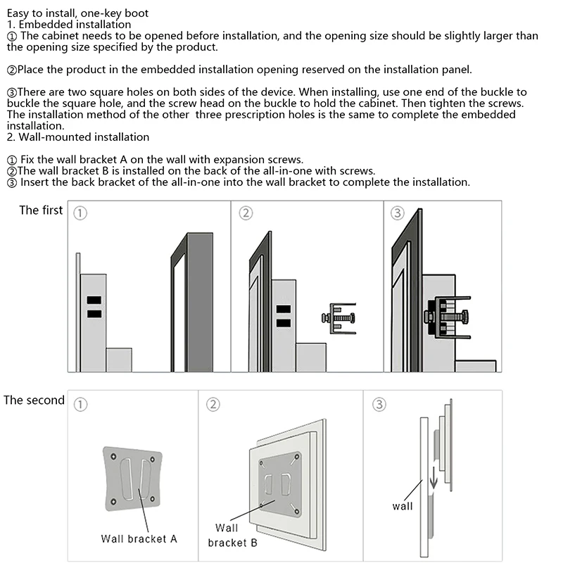 13 3/15/17-дюймовый конденсаторный сенсорный экран промышленный планшет встроенная