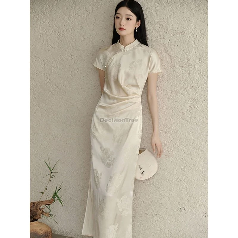 Женское летнее платье Cheongsam DecisionTree