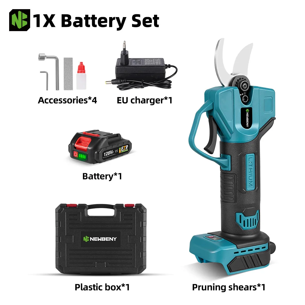 

Аккумуляторные секаторы Yofidra 30 мм, 2 скорости, для фруктовых деревьев