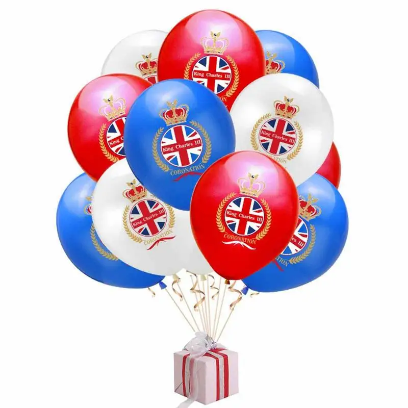 

Коронация короля Чарльза III воздушный шар 30 шт. британский король коронация шары король Чарльз III Коронация Джек сувенир