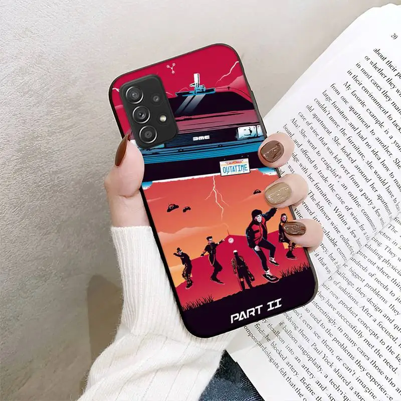 Movie Back to the Future poster Phone Case For Samsung Galaxy S10 S20 S21 Note10 20Plus Ultra Shell | Mobile Cases &amp Covers