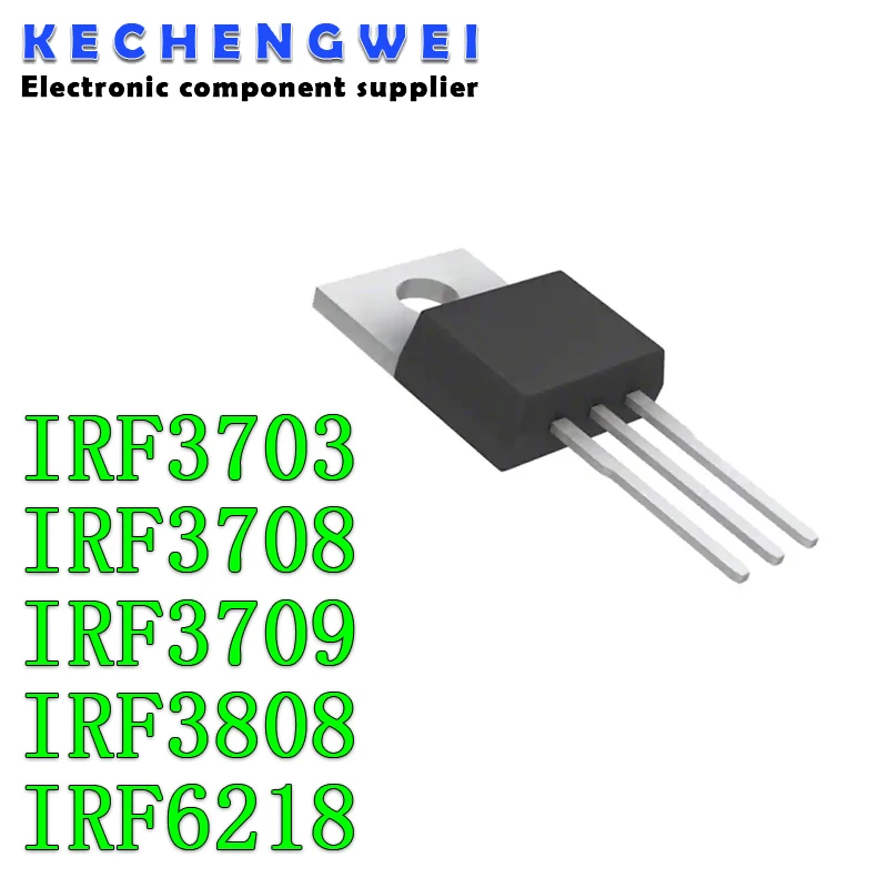 10 шт. IRF3703 IRF3703PBF TO-220 IRF3708 IRF3708PBF IRF3709 IRF3709PBF IRF3713 IRF3713PBF IRF3808 IRF3808PBF IRF6218 IRF6218PBF - купить по