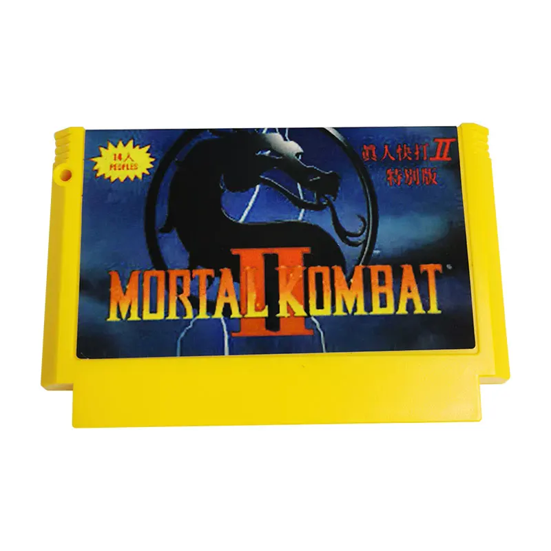 

Mortal Kombat II Game Cartridge For 8 Bit Video Game Console
