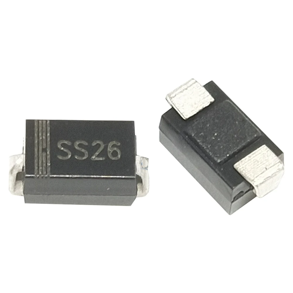 

50 шт. SS26 SB260 Toshiba DO-214AA SMB выпрямительные диоды Schottky