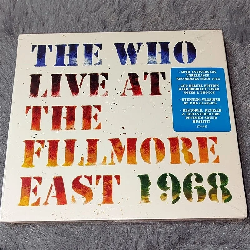 

Музыкальный CD The Who Pete Townshend Live at The Fillmore East 1968 2шт TAKARA TOMY