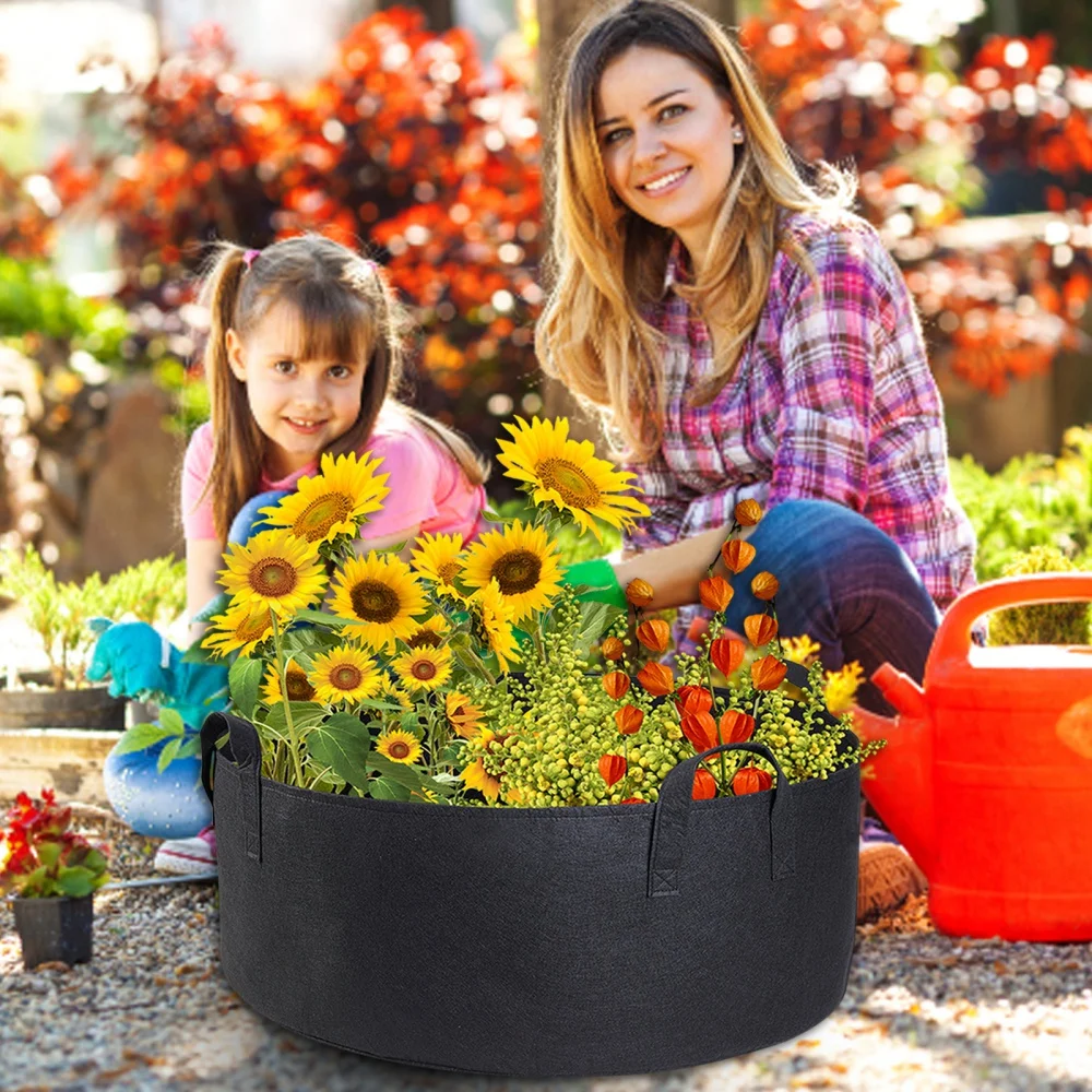 Большая сумка для выращивания саженцев комнатный уличный мешок овощей растений