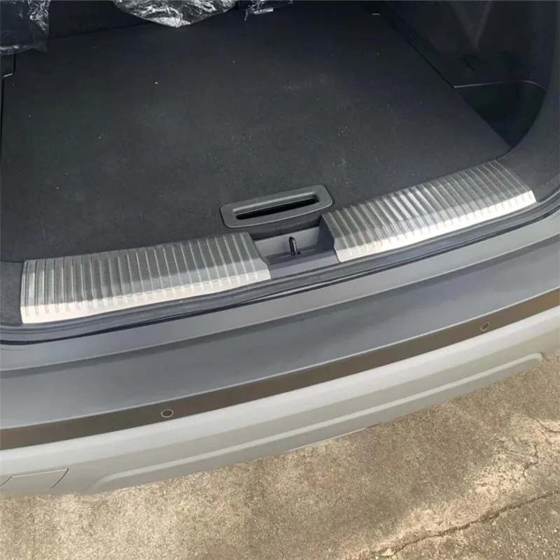

Накладка на бампер заднего багажника для Nissan Rogue X-trail t33 2022 2023, Накладка на порог внутренней задней двери из нержавеющей стали, Стайлинг автом...