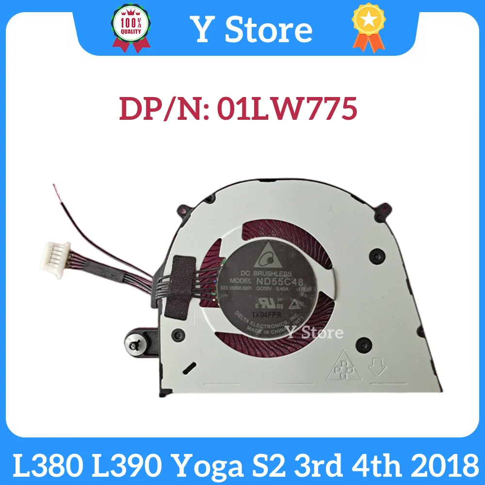 Вентилятор охлаждения для ноутбука Lenovo Thinkpad L380 L390 Yoga S2 3rd 4th 2018 01LW775