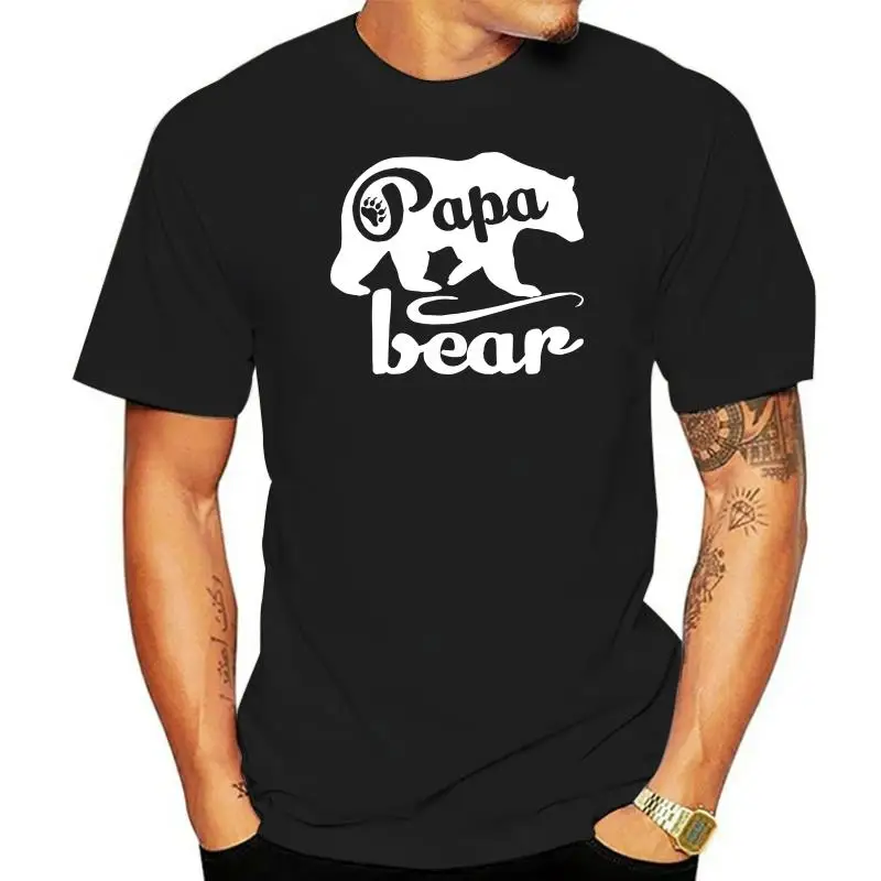 

Papa Bear T-shirts Father'XXS-XXS-6XL Day Shirt Papa T Shirt Father Day Gift T Shirts Unisex Clothing Free Shipping Top Tee