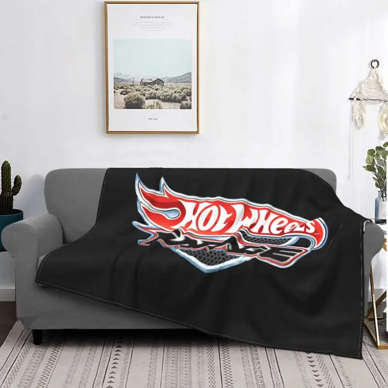 

New 60x80 Inch Hot Wheels Home Textile Luxury Adult Gift Warm Lightweight Blanket Printed Soft Thermal Blanket Boy Girl Blanket