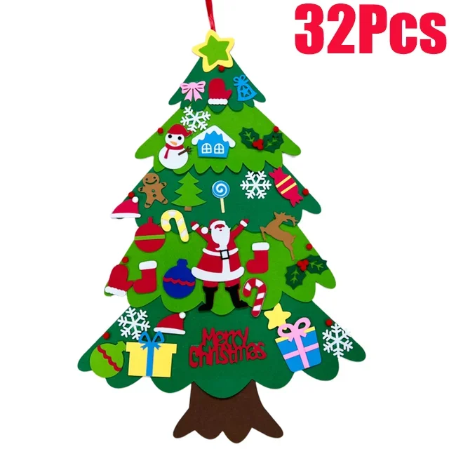 

Набор для создания рождественской елки из фетра