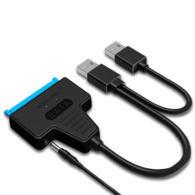 

Адаптер SATA-USB 3,0 2,0/Type-C для внешнего жесткого диска 2,5/3,5 дюйма