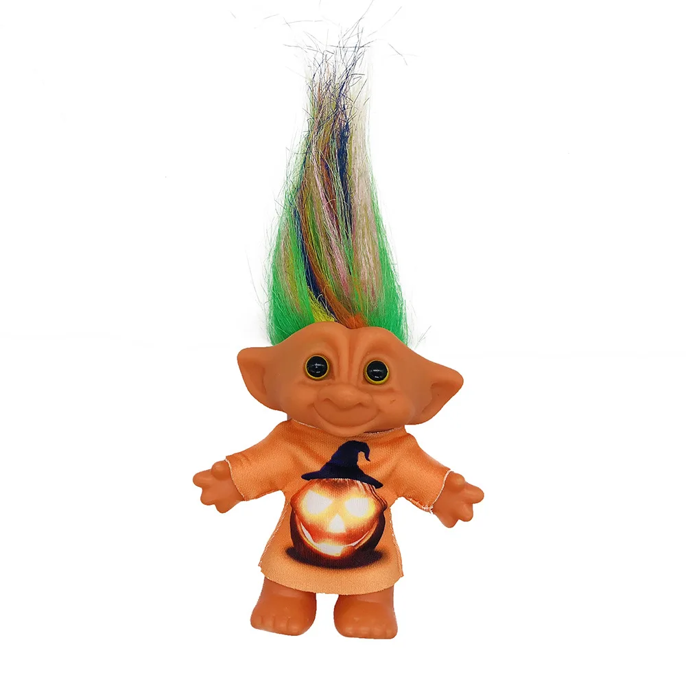 10 см Рождественская одежда куклы-тролли фигурки игрушки хеллоуин Leprechauns Lucky Russ
