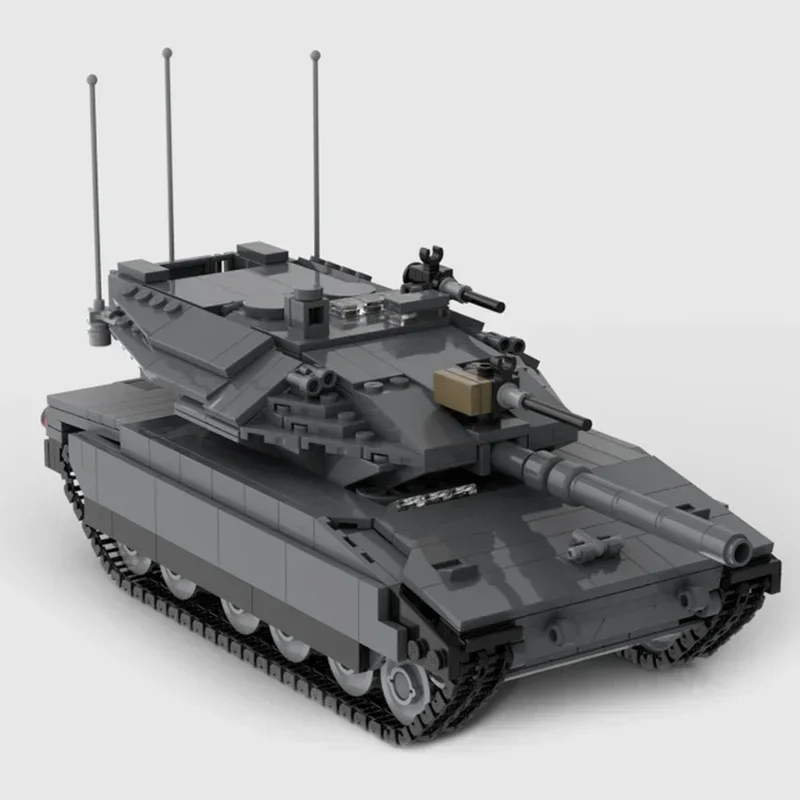 Модель военного автомобиля Moc строительные кирпичи C1 MBT Battlefield танк технология