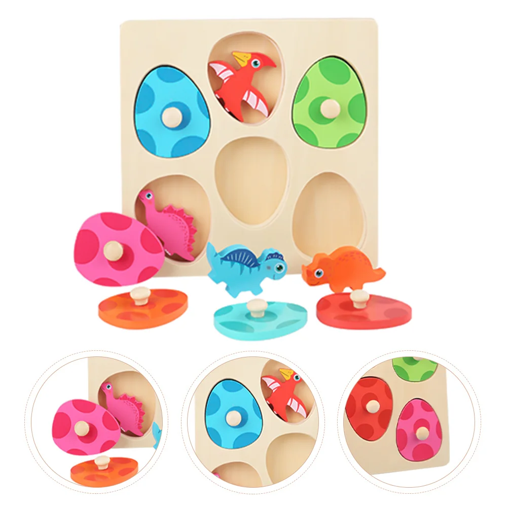 

Egg Panel Children Puzzle Toy Toy Dinosaurs Kids Puzzle Wooden Educational Children Sports Toys