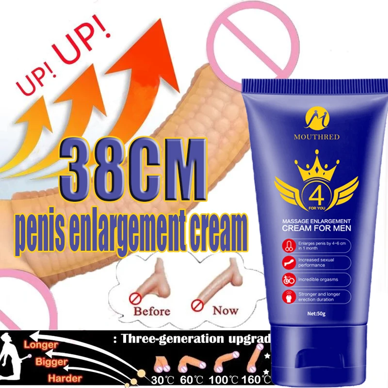 Three Scouts Penis ​Growth Herbal Cream Big Penis Enlargement Cream for Men Enlarge Penis Grow Thicker Stronger Viagar Great Adu